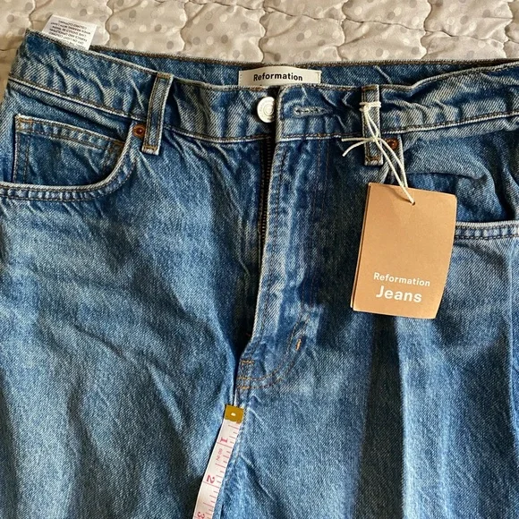 Reformation Cary wide leg jeans